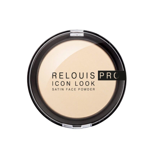 RELOUIS Pro пудра компактная Icon look satin face powder т.00